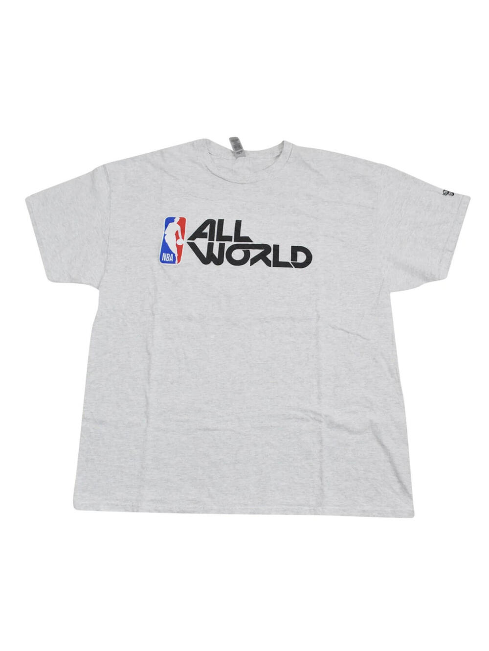 NBA All World Basketball Game Gray All Star Shirt Size Large